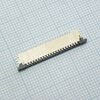 2-84953-0, ffc / fpc разъем, 1 мм, 20 контакт(-ов), гнездо, fpc series, поверхностный монтаж, верх