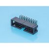 BH-20R, idc разъем, вилка на плату угловая двухрядная 20pin(2x10)., шаг 2.54мм