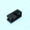 DS1013-10SSIB1-B-0, idc разъем, вилка на плату прямая двухрядная 10pin(2x5)., шаг 2.54мм