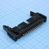 DS1011-30SBSiB7-B, вилка на плату, вертикальный монтаж 30pin(2х15), шаг 2.54мм