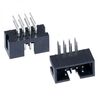 BH-08R (IDC-08MR), idc разъем, вилка на плату угловая двухрядная 8pin(2x4)., шаг 2.54мм
