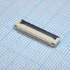 KLS1-242G-2.0-29-T, разъем для плоского шлейфа, 29 контактов, шаг 0.5мм, нижние контакты