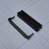 IDC-34F, розетка для наколки на плоский шлейф шаг 2.54мм