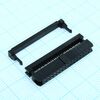 DS1017-30MA2B, idc разъем, розетка на плоский шлейф 30pin(2x15), шаг 2.00мм
