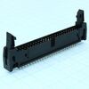 DS1011-50SBSiB7-B, вилка на плату, вертикальный монтаж 50pin(2х25), шаг 2.54мм
