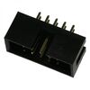 BH-10 (IDC-10MS), idc разъем, вилка на плату прямая двухрядная 10pin(2x5)., шаг 2.54мм