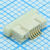1734592-6, соединитель fpc 6 контактов шаг 0.5мм угловой smd лента на катушке