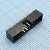 DS1014-16SF1B-B, idc2 разъем, вилка на плату прямая двухрядная 16pin(2x8)., шаг 2.00мм