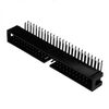 BH-50R (IDC-50MR), idc разъем, вилка на плату угловая двухрядная 50pin(2x25)., шаг 2.54мм