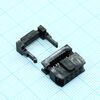 DS1016-08MA2BB, idc разъем, розетка на плоский шлейф 8pin(2x4), шаг 2.54мм