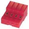 3-640440-4, разъем типа провод-плата, 22 awg, 2.54 мм, 4 контакт(-ов), гнездо, серия mta-100, idc / idt