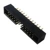 BH-24 (IDC-24MS), idc разъем, вилка на плату прямая двухрядная 24pin(2x12)., шаг 2.54мм