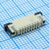 L-KLS1-1240D-2.5-08-T-U-R, розетка fpc (для шлейфа) угловая на плату