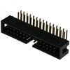 BH-30R (IDC-30MR), idc разъем, вилка на плату угловая двухрядная 30pin(2x15)., шаг 2.54мм