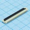 512964033, соединитель ffc/fpc 40 контактов шаг 0.5мм угловой smd серия easy-on™ лента на катушке