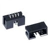 BH-08 (IDC-08MS), idc разъем, вилка на плату прямая двухрядная 8pin(2x4)., шаг 2.54мм
