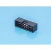 BH2-10, idc2 разъем, вилка на плату прямая двухрядная 10pin(2x5)., шаг 2.00мм