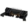 5499913-3, разъем с боковыми креплениями amp-latch-16 вилка на плату угловая 2.54мм 16 контактов