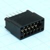 KLS1-603C-10-S, слот 10 контактов, 2,54мм. 3а для монтажа на плату
