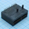 1-1761465-1, разъем card edge skt 36 контактов шаг 1мм угловой монтаж в отверстие лоток