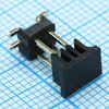 DS1022-2X2MF13SR-B, соединитель штыревой, вилка на плату двухрядная угловая 4pin(2x2), шаг 2.54мм