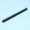 DS1022-2X40MF17XB-B, соединитель штыревой, вилка на плату для поверхностного монтажа прямая, шаг 2,54мм