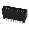 5-5530843-0, разъем card edge skt 20 контактов 2.54мм монтаж в отверстие
