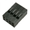 BLD 2X04 (BLD-8) + TERMINALS, разъем 2х4 гнездо на кабель, шаг 2.54мм