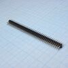 DS1025-05-2X40P8BV1-B, вилка штыревая 2мм 2х40 прямая
