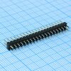 DS1025-05-2X20P8BV1-B, штырь на плату 2х20 контактов шаг 2мм