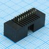 DS1064-16-20V8BB-3A, вилка на плату 20 контактов шаг 1.27x2.54мм, лоток