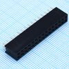 DS1023-2X15S21, гнездо на плату 2х15 конт., шаг 2.54мм, высота 8.5мм