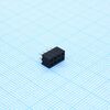 DS1026-06-2X4S8BV, гнездо на плату 2x4 конт., шаг 2.00мм, высота 4.3мм ширина 4.1мм, позолоч