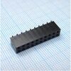 DS1023-11-2X10B8SRS, гнездо на плату smd 2x10 конт., шаг 2.54мм, высота 7.4мм, позолоч