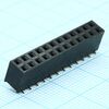DS1023-11-2X12B8XBS, гнездо на плату smd 2x12 конт., шаг 2.54мм, высота 7.4мм, позолоч
