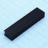 DS1023-2X14S21, гнездо на плату 2х14 конт., шаг 2.54мм, высота 8.5мм