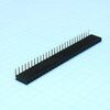 DS1024-1X28R0, гнездо на плату угловое 1x28 конт., шаг 2.54 мм., длина 8.5мм