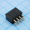 DS1026-20-2X4S8BVB, розетка на плату 2х4 контакта шаг 2мм высота 6.35мм