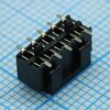 DS1026-09-2X5S8BSSRS, гнездо на плату 2 ряда по 5 контактов шаг 2мм smd