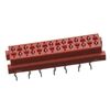 1-215079-4, разъем micro-match-14 розетка на плату прямая 1.27мм
