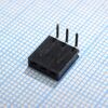 DS1024-1X3R2, гнездо на плату угловое 1x3 конт., шаг 2.54 мм., длина 8.5мм