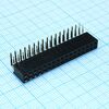 DS1024-2X17R0, гнездо на плату угловое 2x17 конт., шаг 2.54 мм., длина 8.5мм
