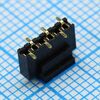 DS1065-02-1X6S8BS1SR, розетка на плату, однорядная шаг1,27мм, smd 6 контактов