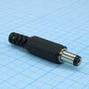 L-KLS1-DCP-02-2.5A, разъем питания 2,5х5,5х9мм на кабель с амортизатором