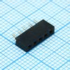 DS1026-01-1X5S8BV, гнездо на плату 1х5 конт., шаг 2.00мм, высота 4.3мм, позолоч