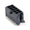 430451012, прямоугольный разъем, серия micro-fit 3.0 43045, 10 контакт(-ов), штыревой разъем, 3 мм