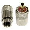 UHF-U213P, разъем высокочастотный, штекер uhf, накрутка на кабель rg213