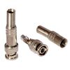 BNC-PP SCREW, разъем высокочастотный, штекер bnc, под винт на кабель rg6, rg59, пружина