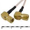 SMC-KW2/SMC-KW2-RG178-30, разъем высокочастотный smc-kw2/smc-kw2-rg178-30, длина 30 см