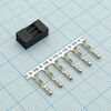 I-DS1071-SCB02*3, гнезда на кабель, двухрядные